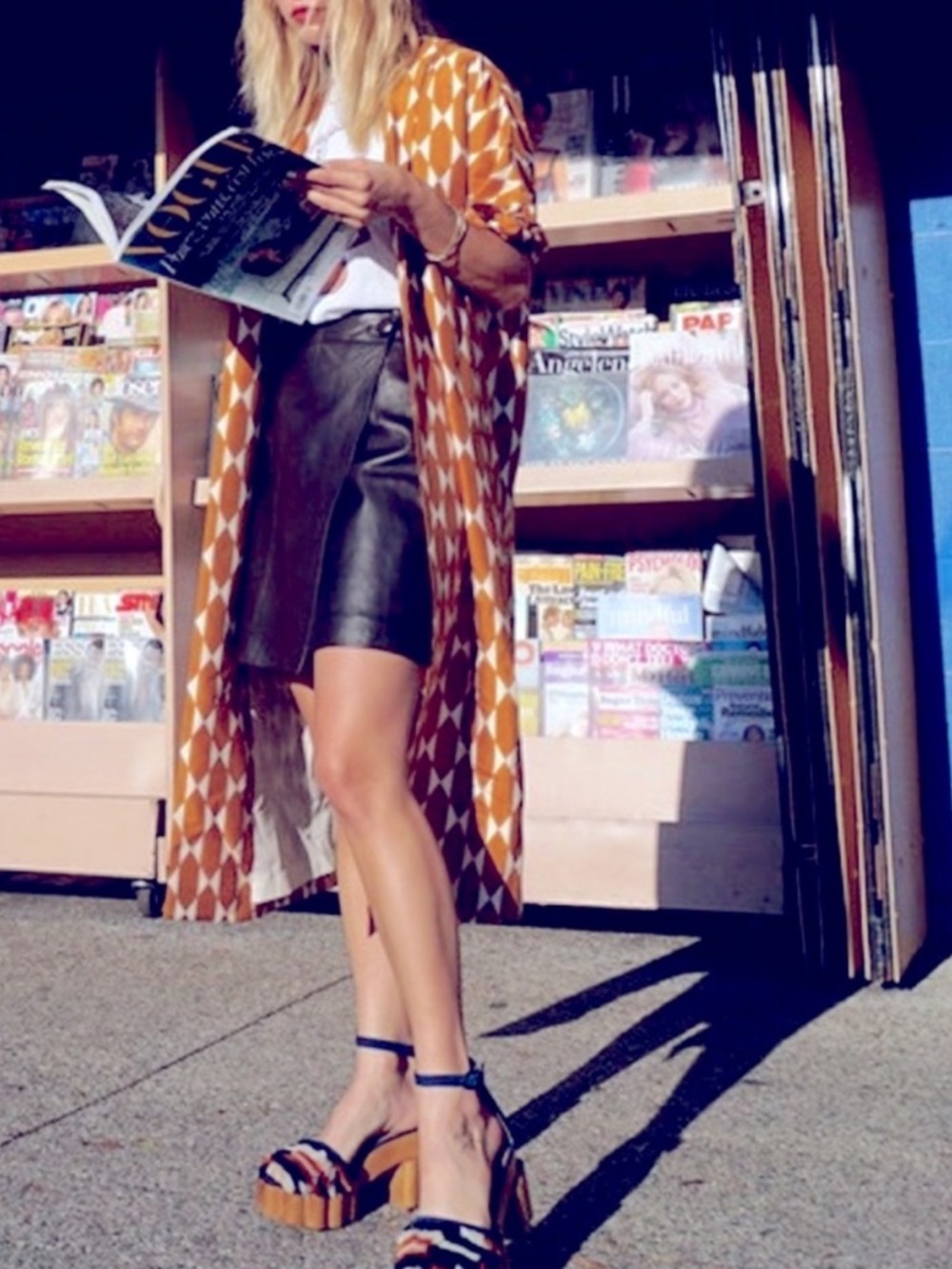 TORY BURCH Haley Diamond Tile Silk Coat Size 4